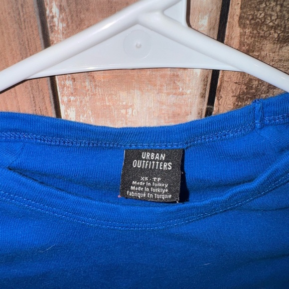 Urban Outfitters Blue and Yellow Muscle Tee - Picture 3 of 3